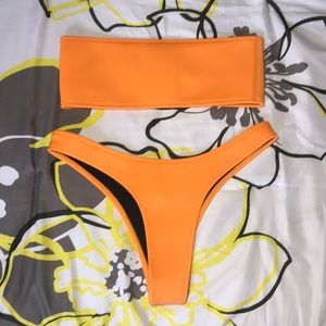 Hoaka Swimwear Kylie Orange Set